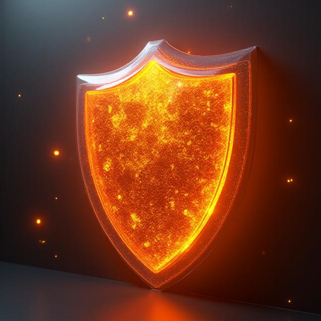 Secure data protection illustration